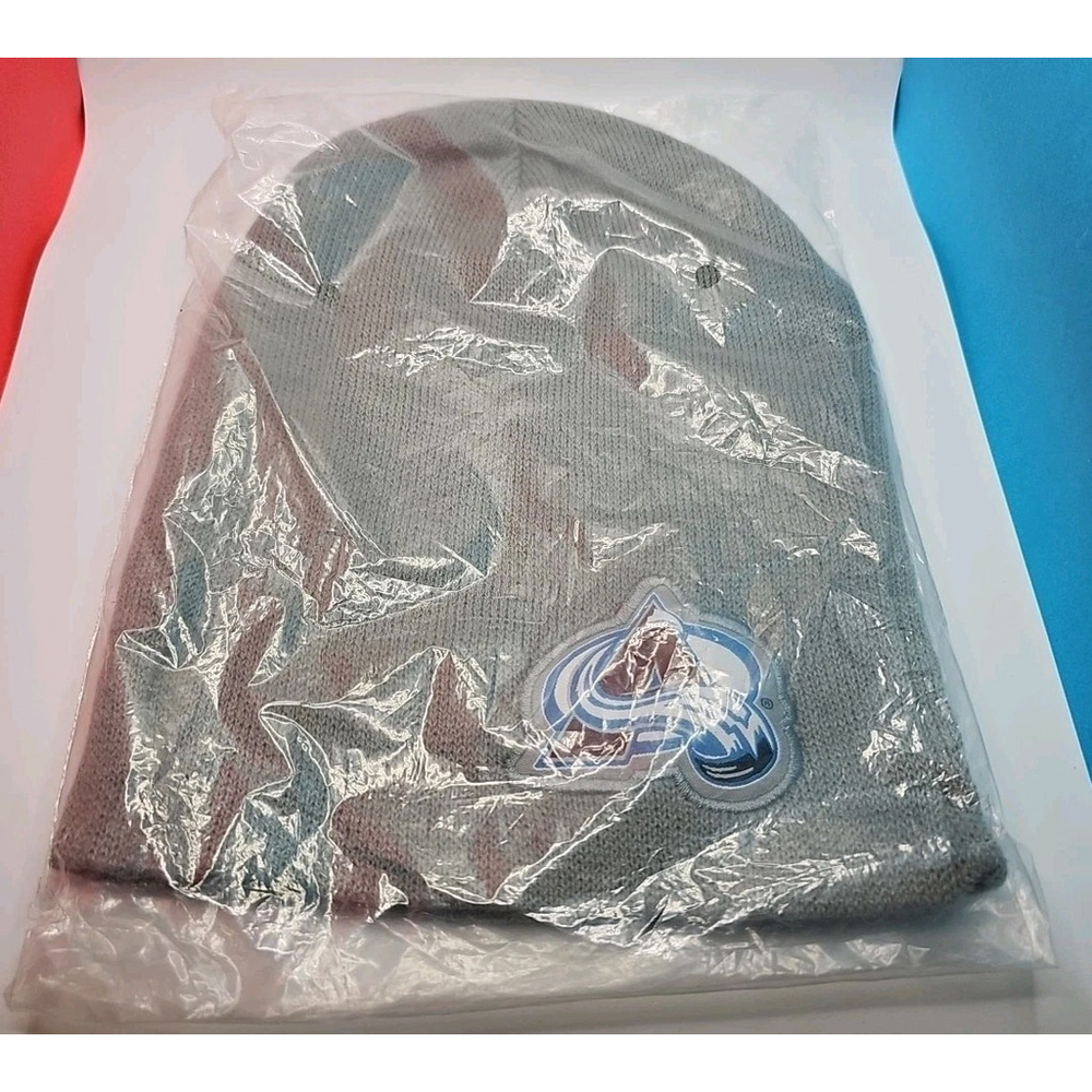 NHL Colorado Avalanche Coors Light Knit Winter Hat Toque New In Sealed Package